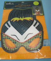 Halloween Mask Spookticals Fall Autumn Party Black Orange Green Glow in Dark - £7.66 GBP