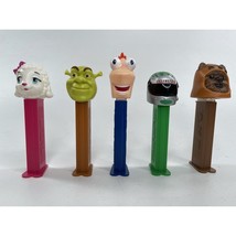 Pez Dispensers Figures Collection Shrek Phineas Ewok Lamb Nascar Toys - £9.35 GBP