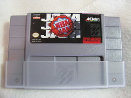 Nba Jam Snes Nintendo Ak Klaim Video Game Authentic - $16.00