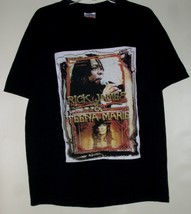 Rick James Teena Marie Concert Tour T Shirt Vintage 2004 Four Shows Size X-Large - £633.96 GBP
