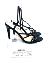 Olivia Miller Runway Heels Dress Sandals - Black, US 9M - £15.45 GBP