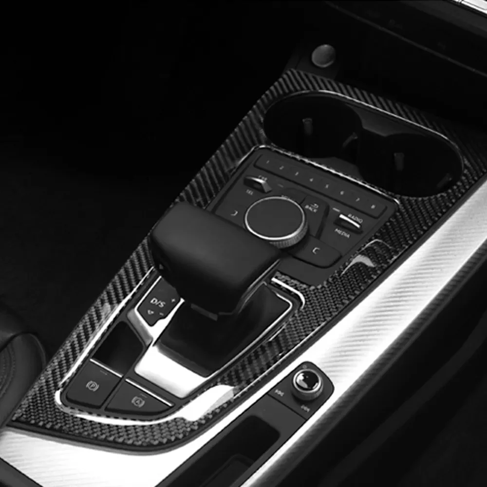 For Audi A4 B9 A5 2017-2019 RHD LHD Car Gear Shift Panel Control Center Decor - £24.40 GBP