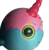 Cute Teal And Pink Narwhal With Sprinkles Squishy Toy For Kids (TORN) - $15.72
