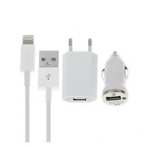 3 in 1 Charger Set for Apple iPhone 5 / iPod Touch 5G Nano 7 / iPad Mini &amp; iPad4 - £7.04 GBP