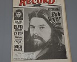 Nov 1981 The Record Vol 1 Number 1 Magazine Bob Seger Mick Jagger Poster... - £19.12 GBP