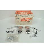 Vintage Dia-Compe Caliper Brake Levers &amp; Hardware - NOS Bicycle Red Dot - £57.67 GBP