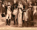Vtg Postcard Musee De Versailles - Napoleon recoit la Reine de Prause a ... - £4.23 GBP