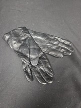 Thinsulate Insulated Black Leather Gloves Harms Womens Medium - $9.95