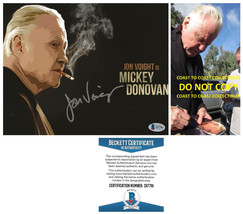 Jon Voight actor signed Mickey Donovan 8x10 photo Beckett COA Proof auto... - $128.69