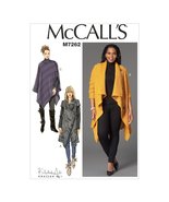 McCall&#39;s Patterns M7262 Misses&#39;/Women&#39;s Sweater Coat &amp; Poncho, B5 (8-10-... - £6.13 GBP