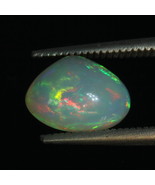 Welo Opal Pear Solid Ethiopian Wollo Natural Untreated Gemstone 1.96 carat - £37.19 GBP