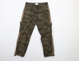 Sanctuary Anthropologie Womens 26 Faded Surplus Camouflage Cropped Cargo Pants - £31.61 GBP