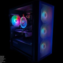 Gaming Desktop Computer Nvidia RTX 3060 AMD Ryzen 5600X 32GB 1TB SSD B550 RGB - £725.31 GBP