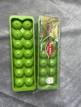 2 Hutzler Avocado Green Ice Ball Tray New Vintage - £14.50 GBP