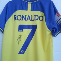 Cristiano Ronaldo #7 Signed Autographed Al Nassr Soccer Jersey - COA - £217.22 GBP