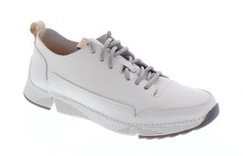 New Clarks Men&#39;s Tri Spark Comfort Shoes White Size 10.5M - £94.95 GBP
