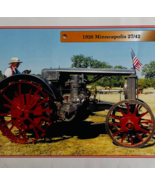 1926 Minneapolis 27/42 Antique Tractor 1970-80s Book Print Agriculture C80A - €21,70 EUR