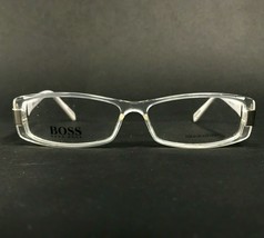 Hugo Boss BOSS 0257 0257 HIX Eyeglasses Frames White Clear Rectangular 53-13-135 - £62.32 GBP