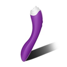 G-Spot Vibrators,Clitoris Licking Stimulators, Dual Stimulation Silicone... - $18.99