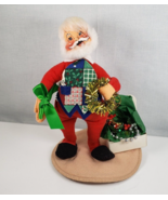 Annalee Doll 1997 Trim Time Santa 9&quot;  Christmas Holiday Decoration - $39.92 CAD
