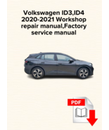 Volkswagen ID3,ID4 2020-2021 Workshop repair manual,Factory service manu... - $17.99