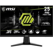 MSI MAG 256F 25&quot; Class Full HD Gaming LED Monitor - 16:9 - Metallic Black - $4,571.21 MXN
