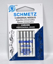 Schmetz Chrome Universal Needle 5 ct, Size 90/14 - $5.95