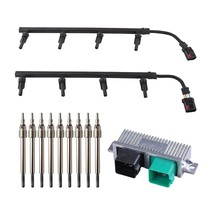 For 6.0L 2003 Ford Powerstroke Diesel Glow Plugs Harnesses Controller GP... - $65.44