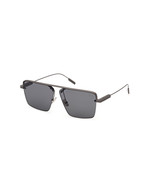 ZEGNA EZ0245 Sunglasses Sun Glasses 20A Gunmetal Authentic New 61 Unisex - $7,503.69 MXN