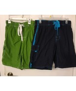 ARIZONA BOYS SWIM SHORTS 2 Pairs MESH LINED SZ Medium - $13.99