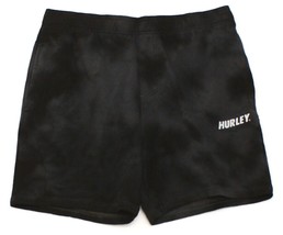 Hurley Black Tides Fastlane Tie Dye Sweat Shorts Men&#39;s L NWT - £62.92 GBP