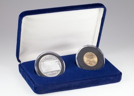 Lewis and Clark Expedition 1 oz Silver Troy Once &amp; 2000-P Sacagawea Dollar Set - £65.64 GBP