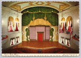 Interior Ford’s Theatre Presidential Box Washington DC Historic Site Postcard - $14.45