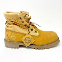 Timberland 6 Inch Premium Waterproof Wheat Roll Top Convesso Junior Boots 22960 - £39.92 GBP