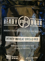 Honey Wheat Bread Mix Emergency Survival Food Pouch 25 Year Life 12 Serving Bags - £14.71 GBP