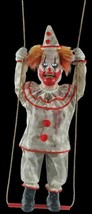 Animated Swinging Creepy Clown Halloween Haunted House Hanging Prop With Sensor - £180.89 GBP