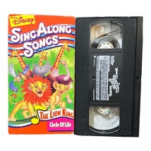 Disneys Sing Along Songs The Lion King: Circle of Life VHS tape 1994 - £2.65 GBP