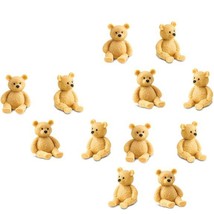 Toy Teddy Bear Set/12 SL100038 Micro-mini Doll House Shoppe Miniature - £14.36 GBP