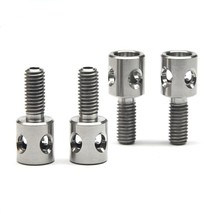4 pcs Bicycle ke shift Fine-tuning titanium screws The wire  refers to the threa - £67.74 GBP
