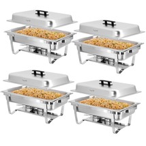 MegaChef 9.5 Quart Foldable Stainless Steel Professional Chafing Dish/Fo... - $215.86