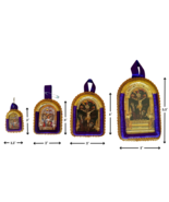 Lot 10 Peruvian Detente Señor de los Milagros Various Sizes small to ext... - $740.19 MXN