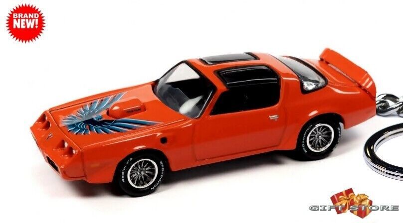  RARE KEYCHAIN 79/80 REDDISH PONTIAC TRANS AM FIREBIRD CUSTOM Ltd GREAT ... - $49.98