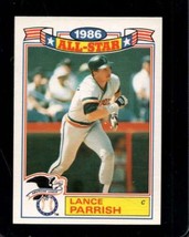 1987 Topps Glossy ALL-STARS #20 Lance Parrish Nmmt Tigers *X104278 - £1.55 GBP