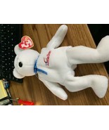 Little Star White Childrens Charity Bear 2005 Original Ty Beanie Baby w/... - $188.49 MXN