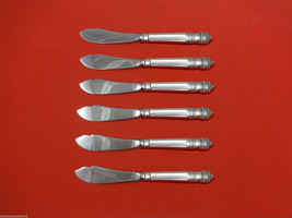 Danish Baroque by Towle Sterling Silver Trout Knife Set 6pc HHWS Custom Made - £326.18 GBP