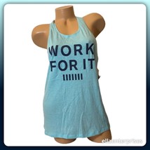 Victoria’s Secret Sport VSX Work For It Blue Tank Top - Small - £27.96 GBP