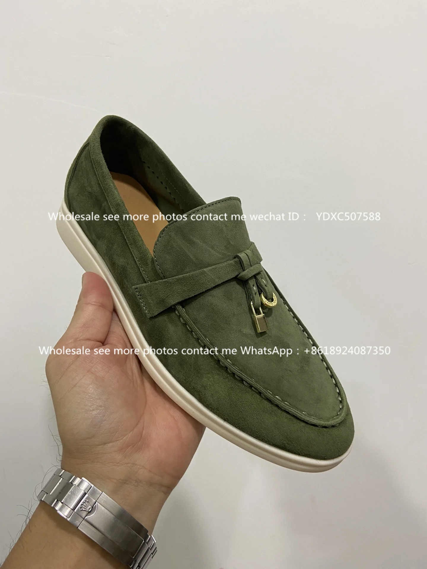 Quality KidSuede Flat Shoes Women Slip On Loafers Leather Fringe Decor C... - $166.65