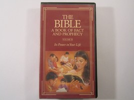 Vhs Christian Film The Bible A Book Of Fact And Prophecy Vol 3 1996 [11A4] - £9.03 GBP