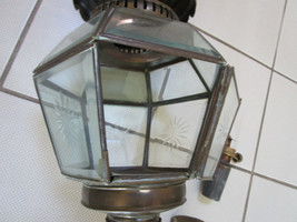 Lime House Carriage Oil Lamp Coach Buggy Lantern 21&quot; Antique - £97.38 GBP
