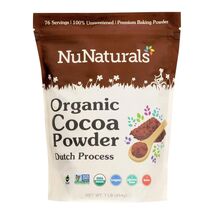 Unsweetened Organic Fairtrade Cocoa Powder -  Dutch-Process, 1 lb - $53.41